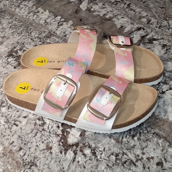 steve madden tie dye slides